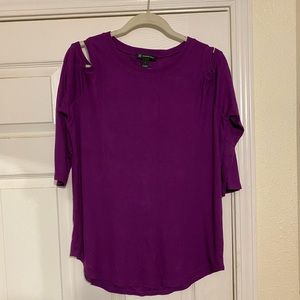 INC cold shoulder tunic